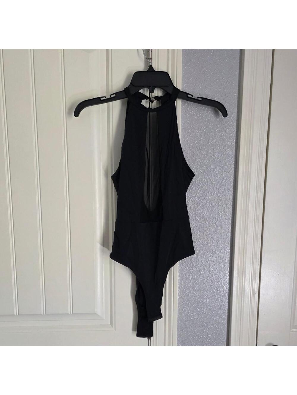 Women's Black Bodysuit